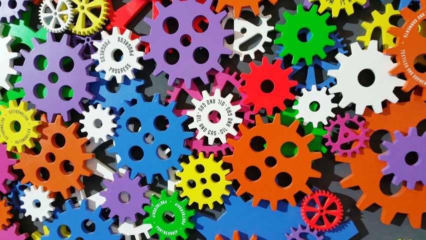Colorful Gears Small